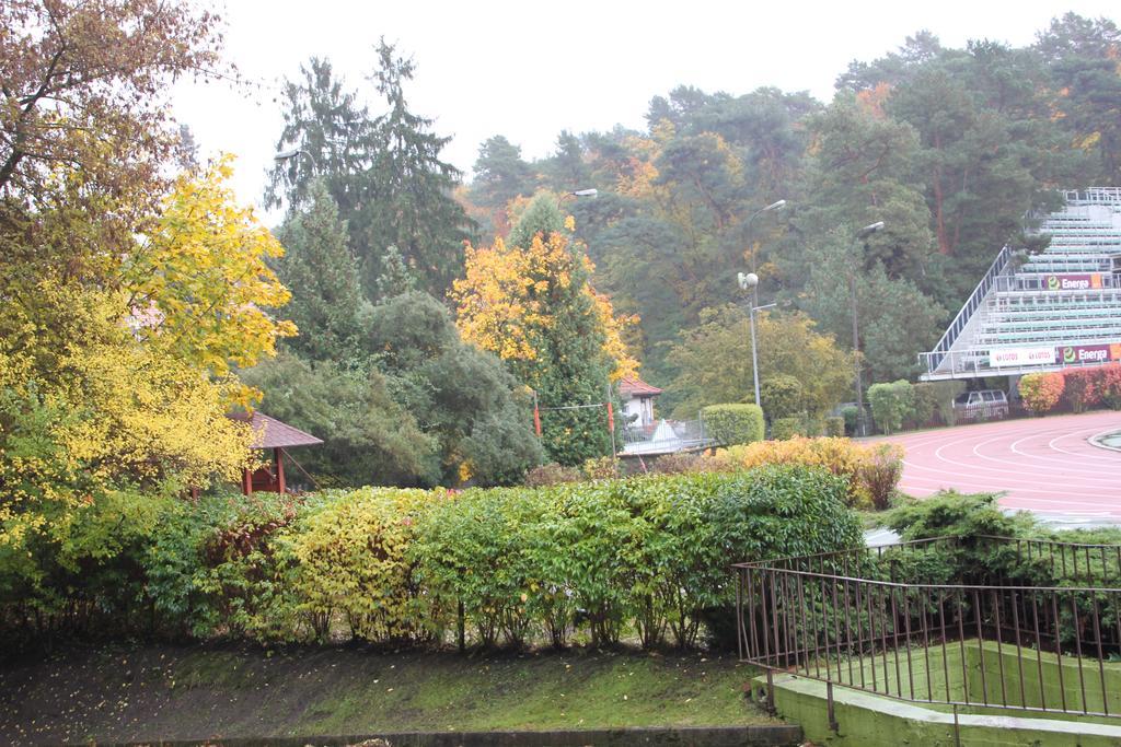 Hotel Lesny Zoppot Exterior foto