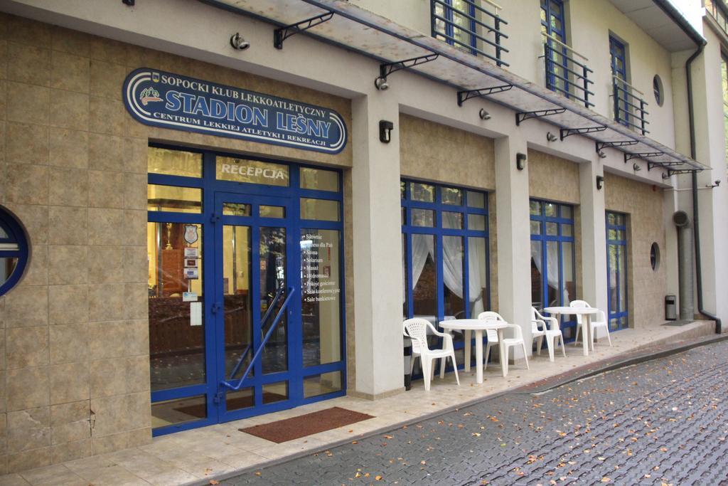 Hotel Lesny Zoppot Exterior foto