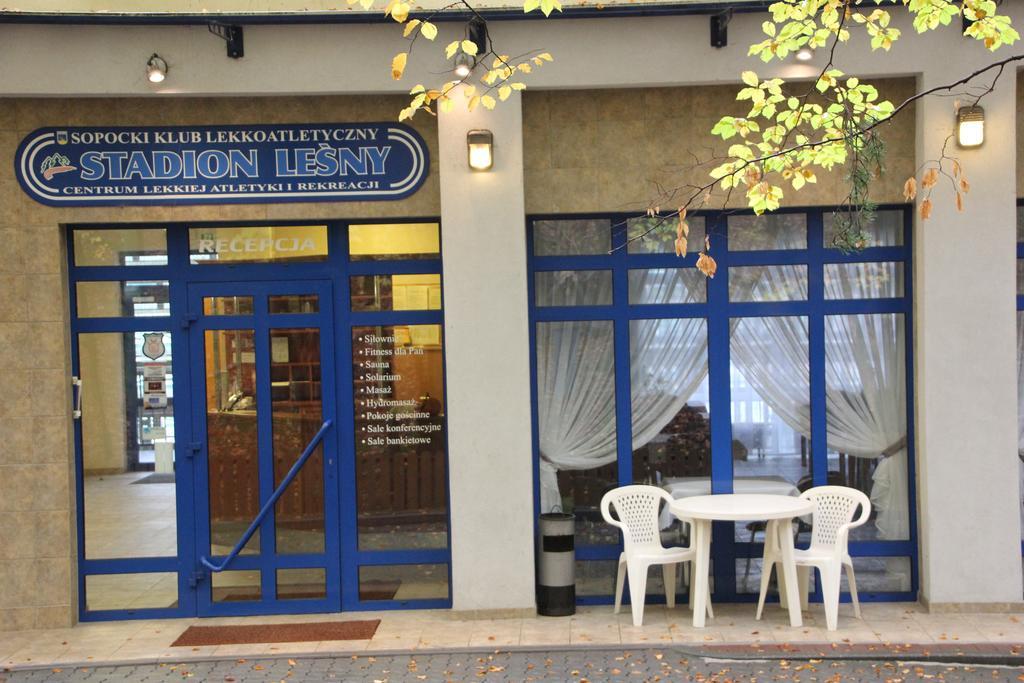 Hotel Lesny Zoppot Exterior foto